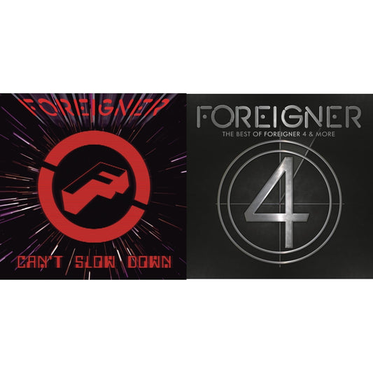 Foreigner - Can't Slow Down & Best Of Foreigner 4 & More - CD Bundle