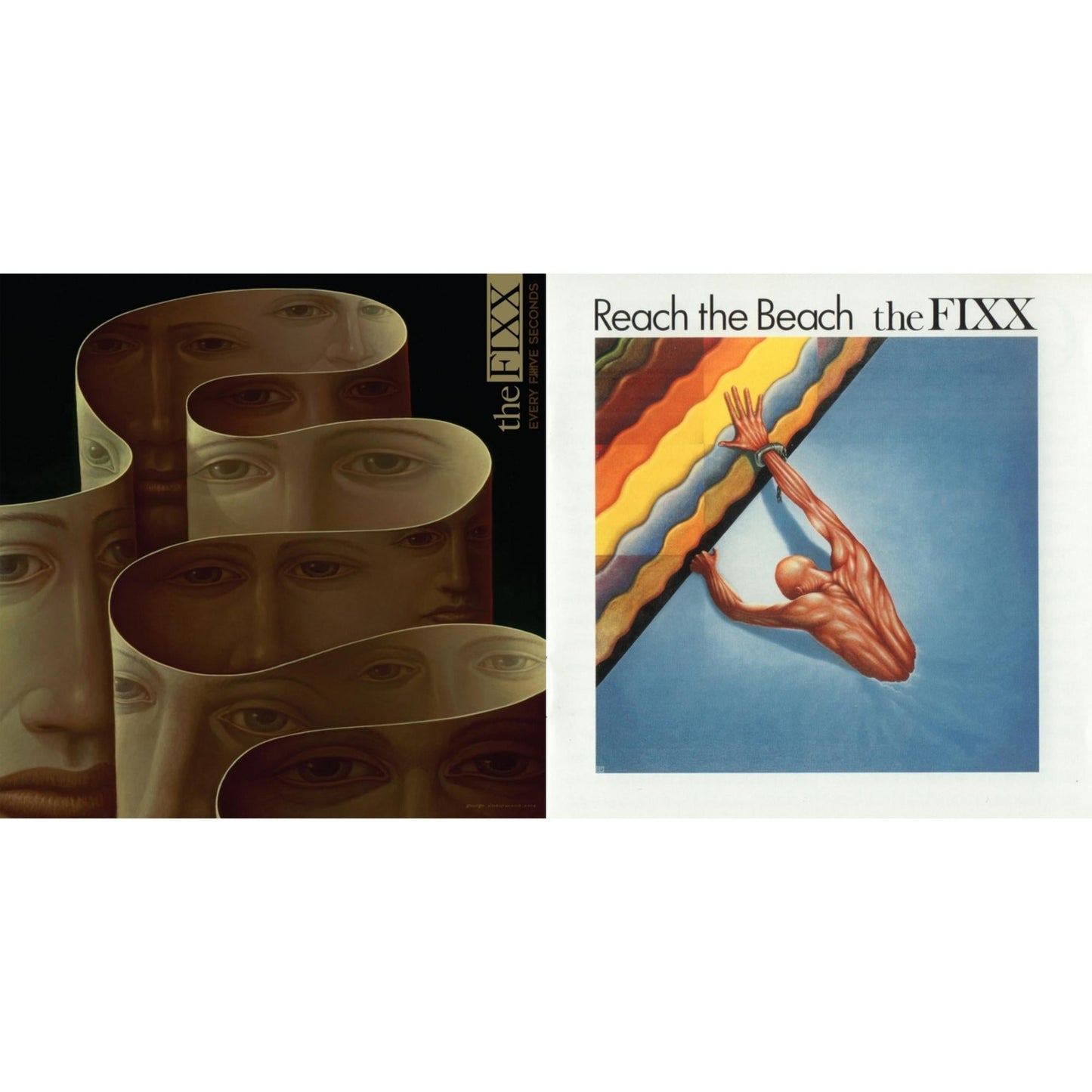 Fixx - Every Five Seconds (2LP) & Reach The Beach (Blue LP Vinyl/Limited Edition/Bonus Tracks)