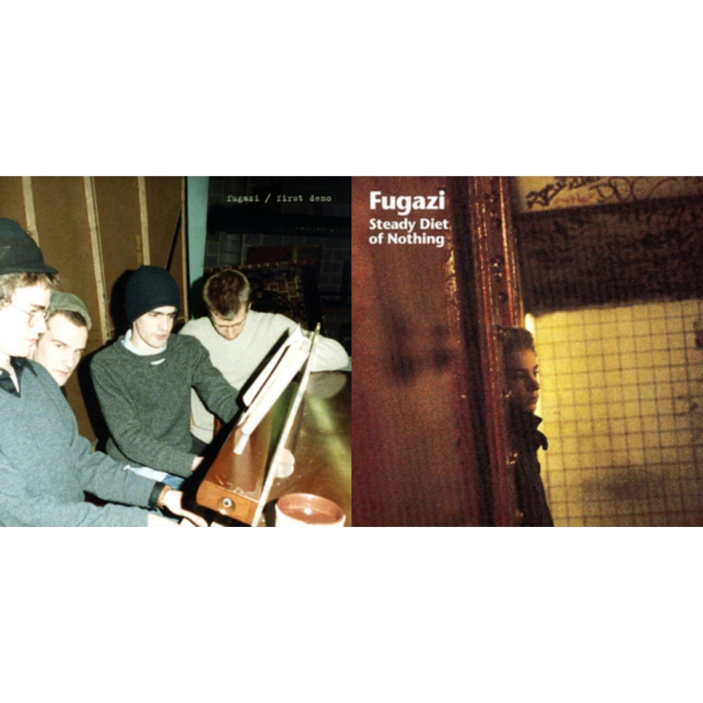 Fugazi - First Demo & Steady Diet Of Nothing - LP Vinyl Bundle