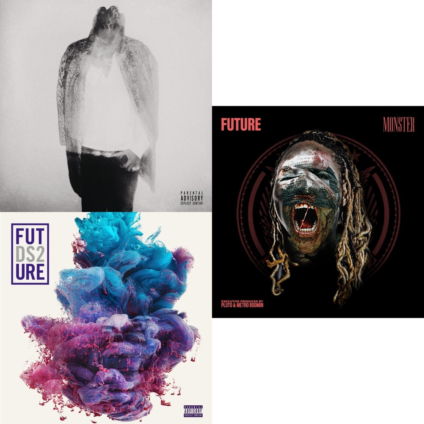 Future - Ds2 (X) (2LP) & Hndrxx (X) (2LP) & Monster (X)
