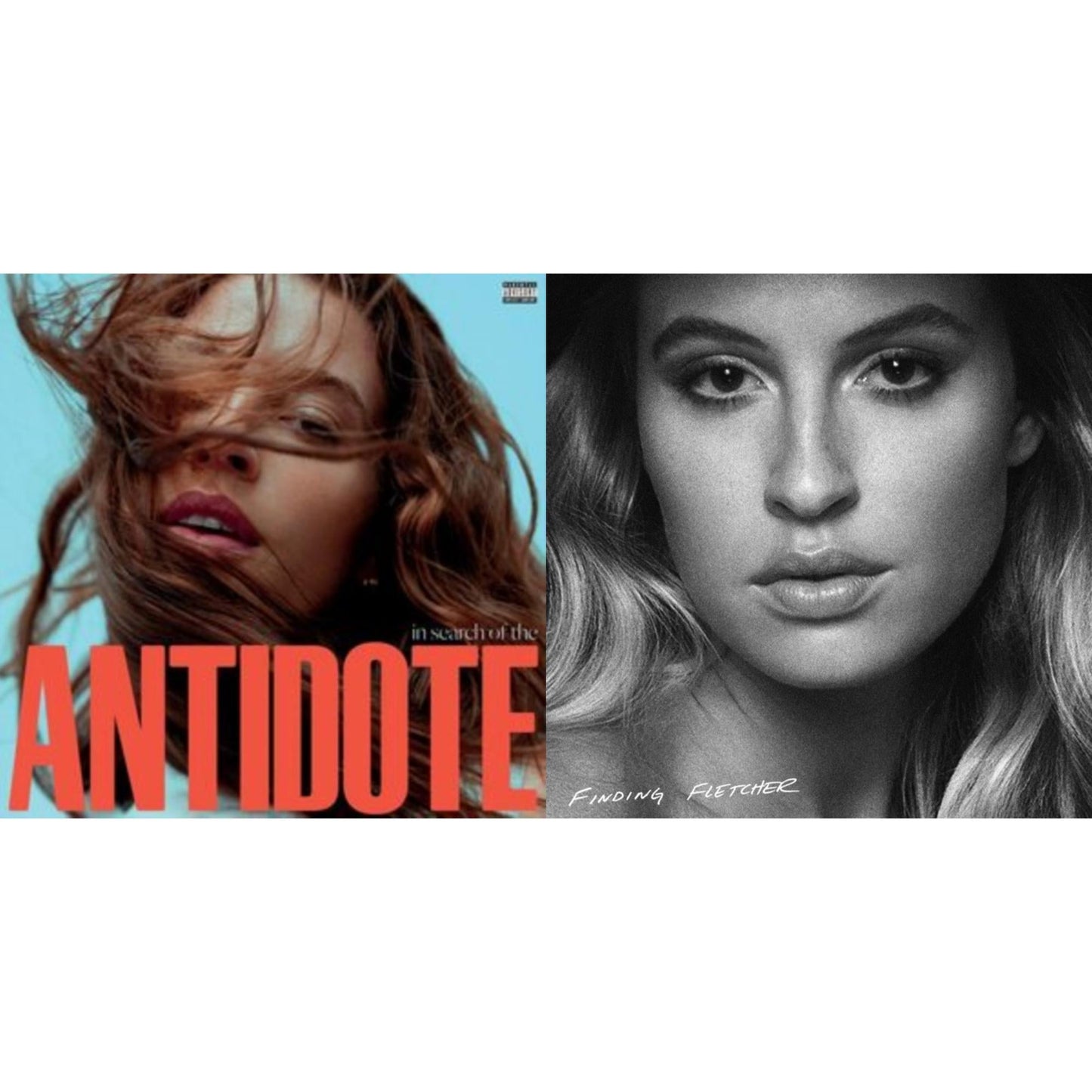 Fletcher - Finding Fletcher (Translucent Light Blue LP Vinyl) & In Search Of The Antidote (X)