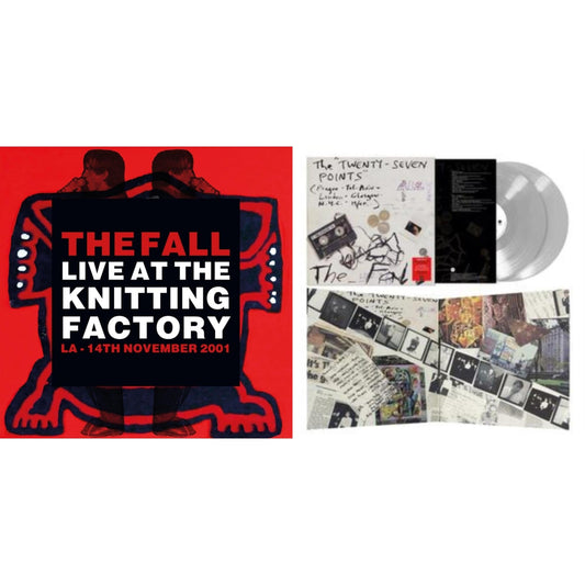Fall - Live Art The Knitting Factory - La - 14 November 2001 & Twenty-Seven Points: Live 92-95 (Live) (140G/Clear LP Vinyl)