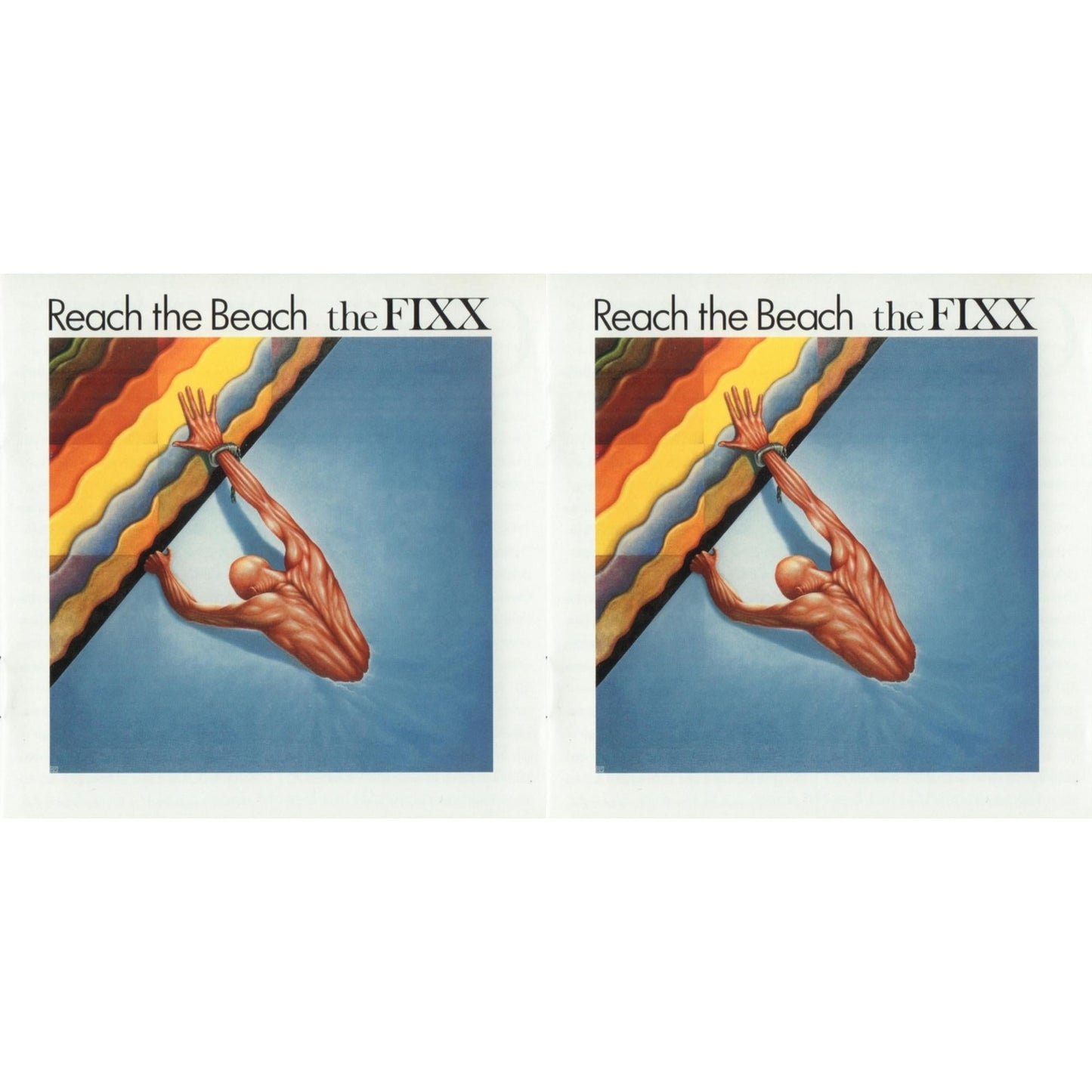 Fixx - Reach The Beach (Gold LP Vinyl/Limited Edition/Bonus Tracks) & Reach The Beach (Blue LP Vinyl/Limited Edition/Bonus Tracks)