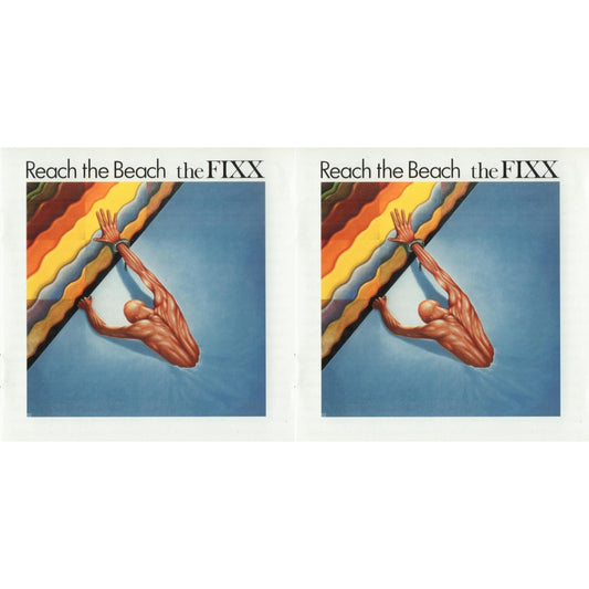 Fixx - Reach The Beach (Gold LP Vinyl/Limited Edition/Bonus Tracks) & Reach The Beach (Blue LP Vinyl/Limited Edition/Bonus Tracks)