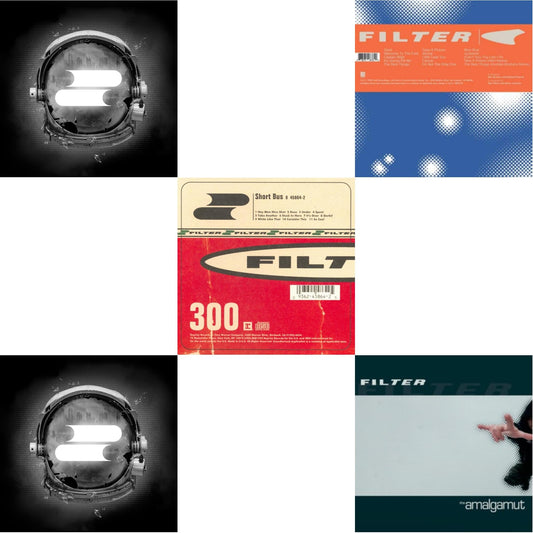 Filter - Algorithm (Clear LP Vinyl) & Algorithm & Short Bus & Title Of Record & Amalgamut (2LP)