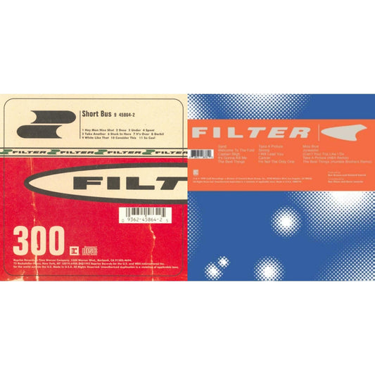 Filter - Short Bus & Title Of Record - LP Vinyl Bundle