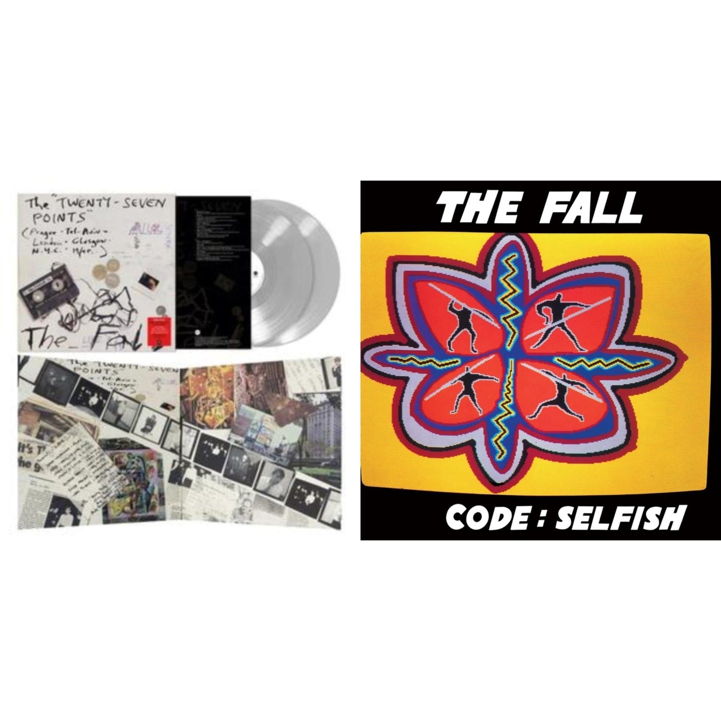Fall - Twenty-Seven Points: Live 92-95 (Live) (140G/Clear LP Vinyl) & Code: Selfish