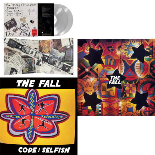 Fall - Twenty-Seven Points: Live 92-95 (Live) (140G/Clear LP Vinyl) & Shift-Work & Code: Selfish
