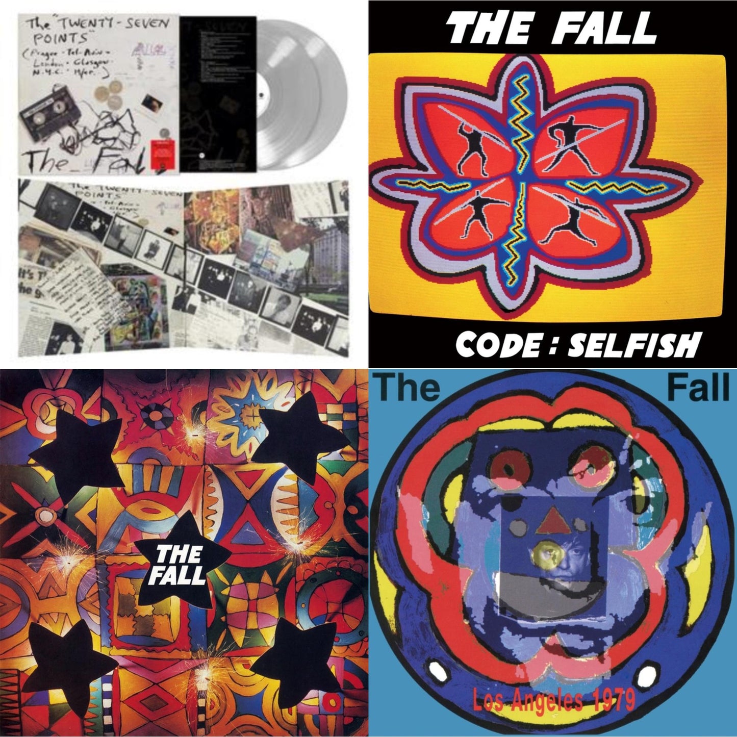 Fall - Twenty-Seven Points: Live 92-95 (Live) (140G/Clear LP Vinyl) & Live From The Vaults - Los Angeles 1979 & Shift-Work & Code: Selfish