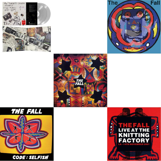 Fall - Twenty-Seven Points: Live 92-95 (Live) (140G/Clear LP Vinyl) & Code: Selfish & Shift-Work & Live From The Vaults - Los Angeles 1979 & Live Art The Knitting Factory - La - 14 November 2001