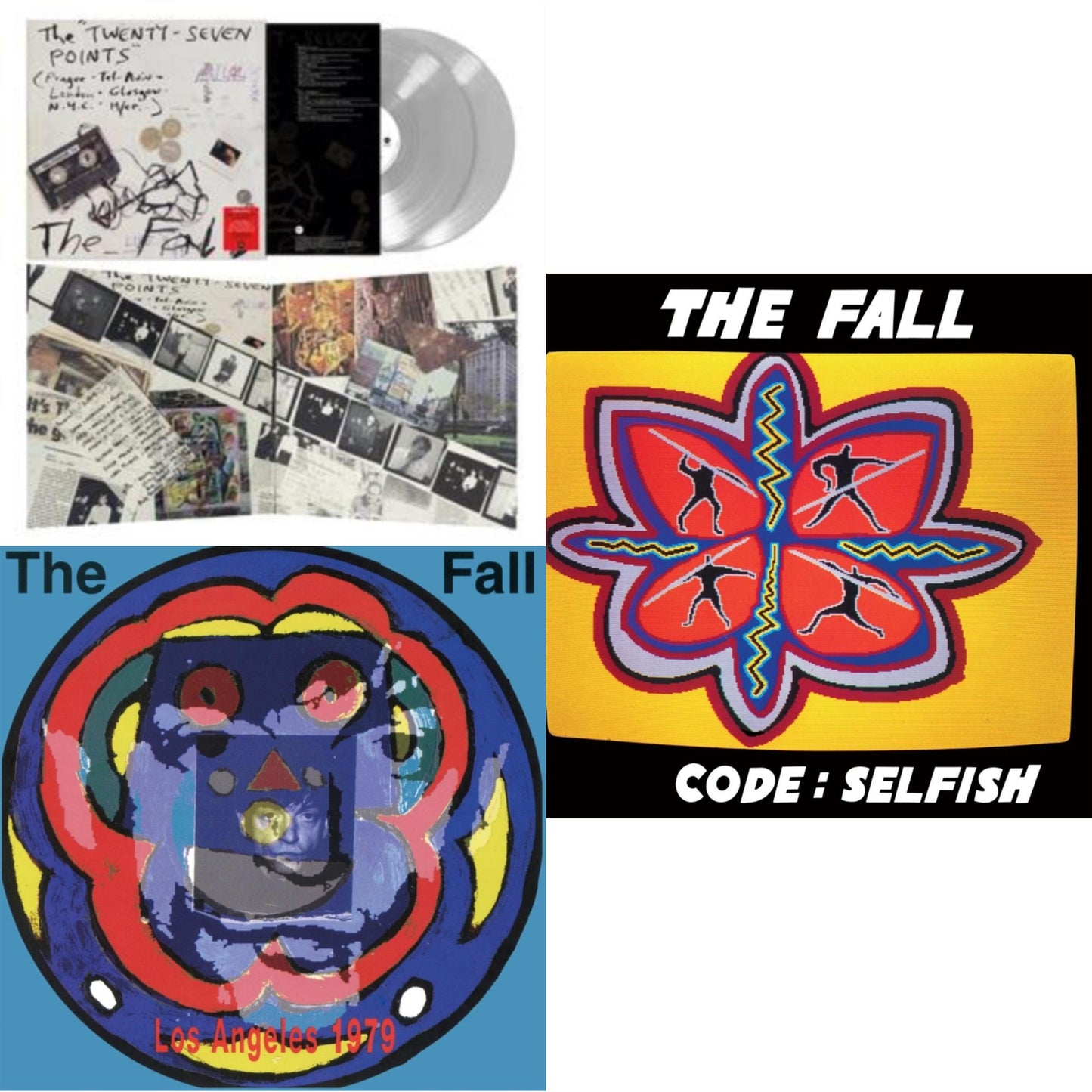 Fall - Twenty-Seven Points: Live 92-95 (Live) (140G/Clear LP Vinyl) & Live From The Vaults - Los Angeles 1979 & Code: Selfish