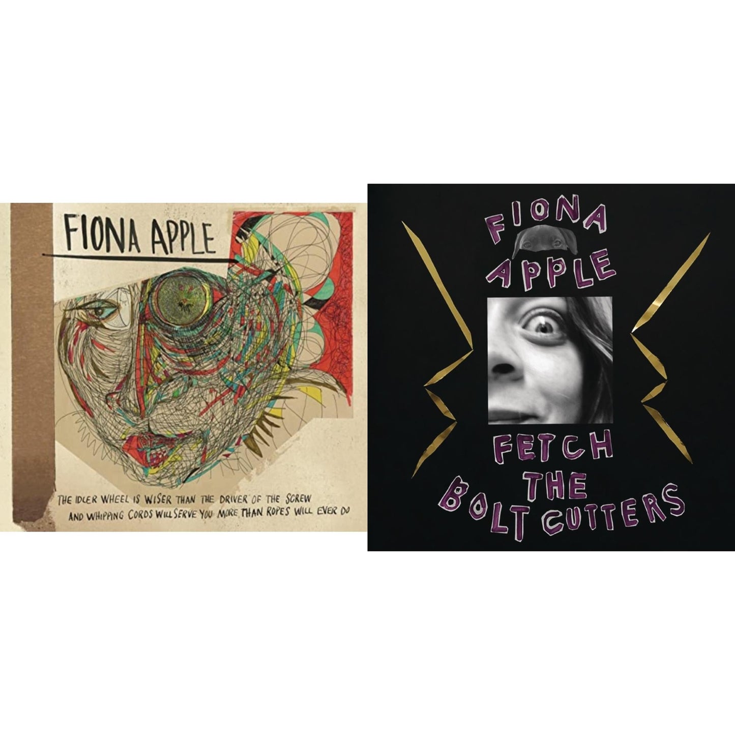 Fiona Apple - Fetch The Bolt Cutters & Idler Wheel Is Wiser Than The Driver - CD Bundle