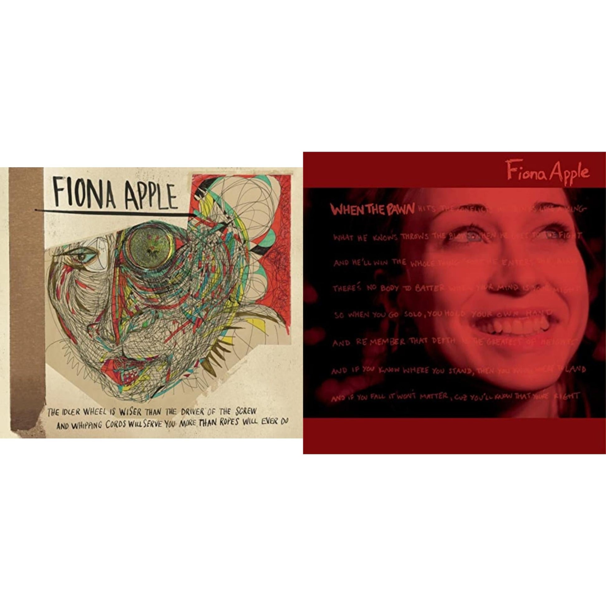 Fiona Apple - Idler Wheel Is Wiser Than The Driver & When The Pawn - CD Bundle