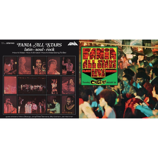 Fania All Stars - Latin-Soul-Rock (50Th Anniversary) & Live At The Cheetah, Vol. 1 (Yellow Smoke LP Vinyl)