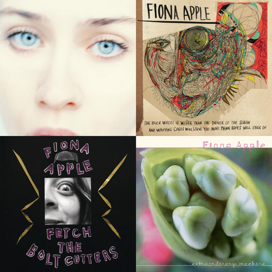 Fiona Apple - Fetch The Bolt Cutters (180G/2LP/Dl Insert) & Tidal (2LP/180G/45 RPM) & Idler Wheel Is Wiser Than The Driver Of The Screw & Whipping Cords Will Serve You More (180G) & Extraordinary Machines (2LP/180G)