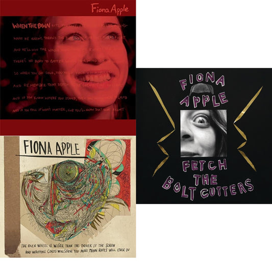 Fiona Apple - Fetch The Bolt Cutters & Idler Wheel Is Wiser Than The Driver & When The Pawn - CD Bundle
