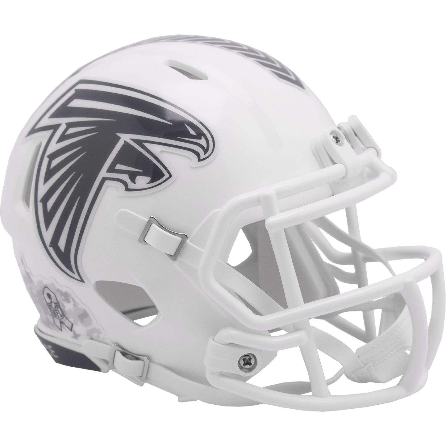 Atlanta Falcons 2024 Salute to Service Riddell Speed Mini Football Helmet