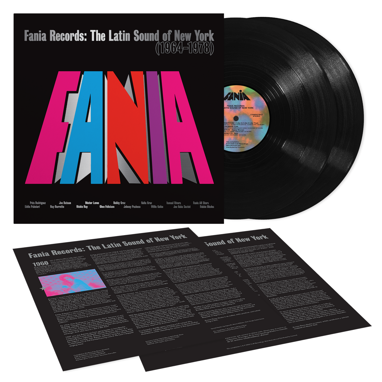 Fania Records: The Latin Sound Of New York (1964-1978) (2 LP) Vinyl Record