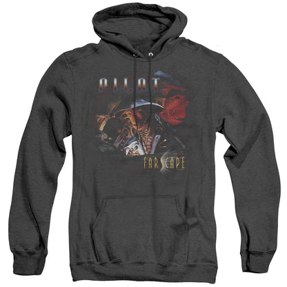 Farscape Pilot Heather Mens Hoodie Black Officially Licensed