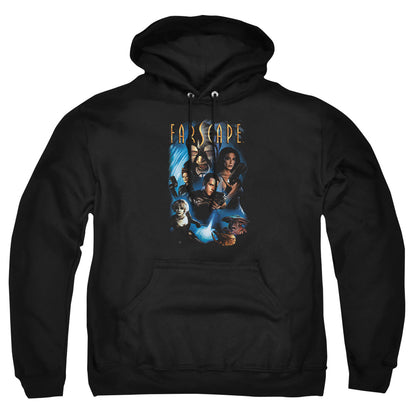 Farscape Comic Cover Mens Hoodie Black