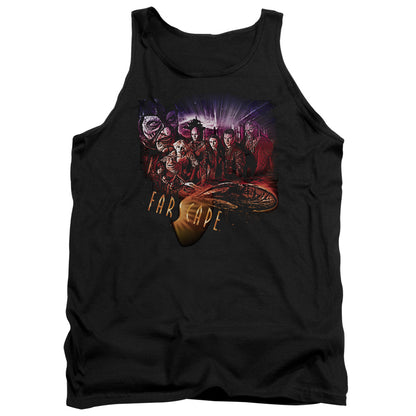 Farscape Graphic Collage Mens Tank Top Shirt Black