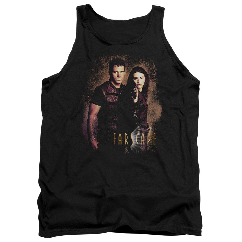 Farscape Wanted Mens Tank Top Shirt Black