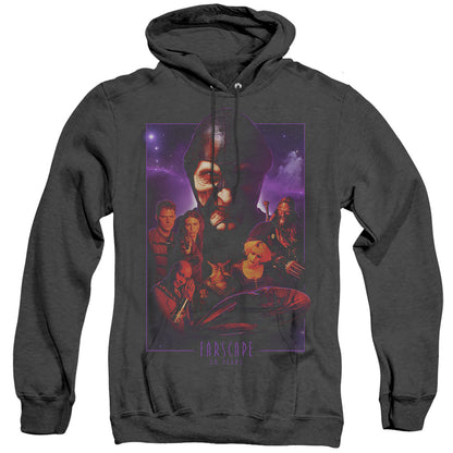 Farscape 20 Years Collage Heather Mens Hoodie Black