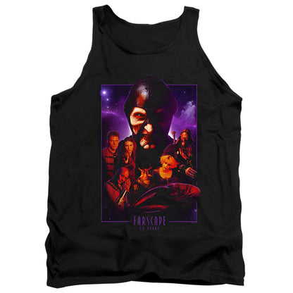 Farscape 20 Years Collage Mens Tank Top Shirt Black