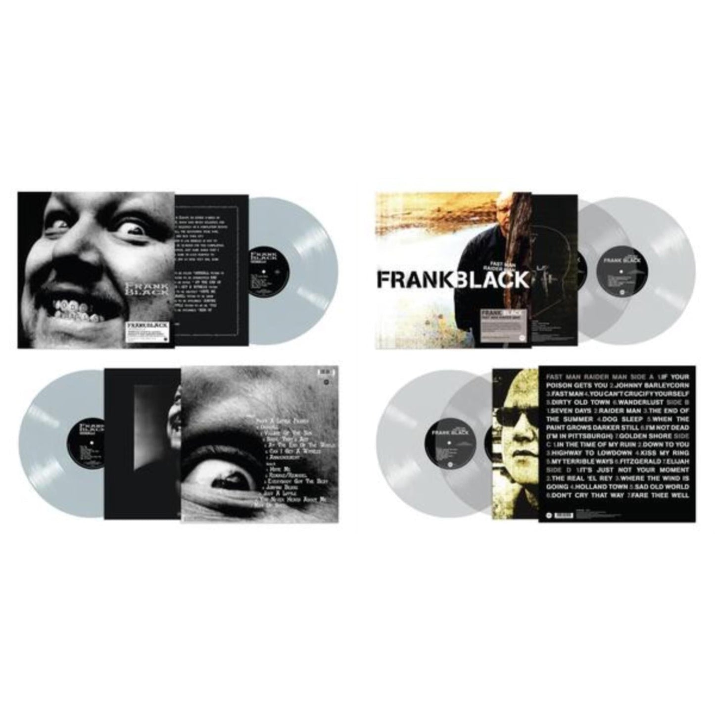 Frank Black - Oddballs (140G/Silver LP Vinyl) & Fast Man Raider Man (140G/Translucent Vinyl/2LP)