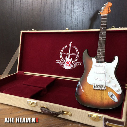 Mini FENDER™ 60th Anniversary Strat Guitar Case with Embroidered Logo