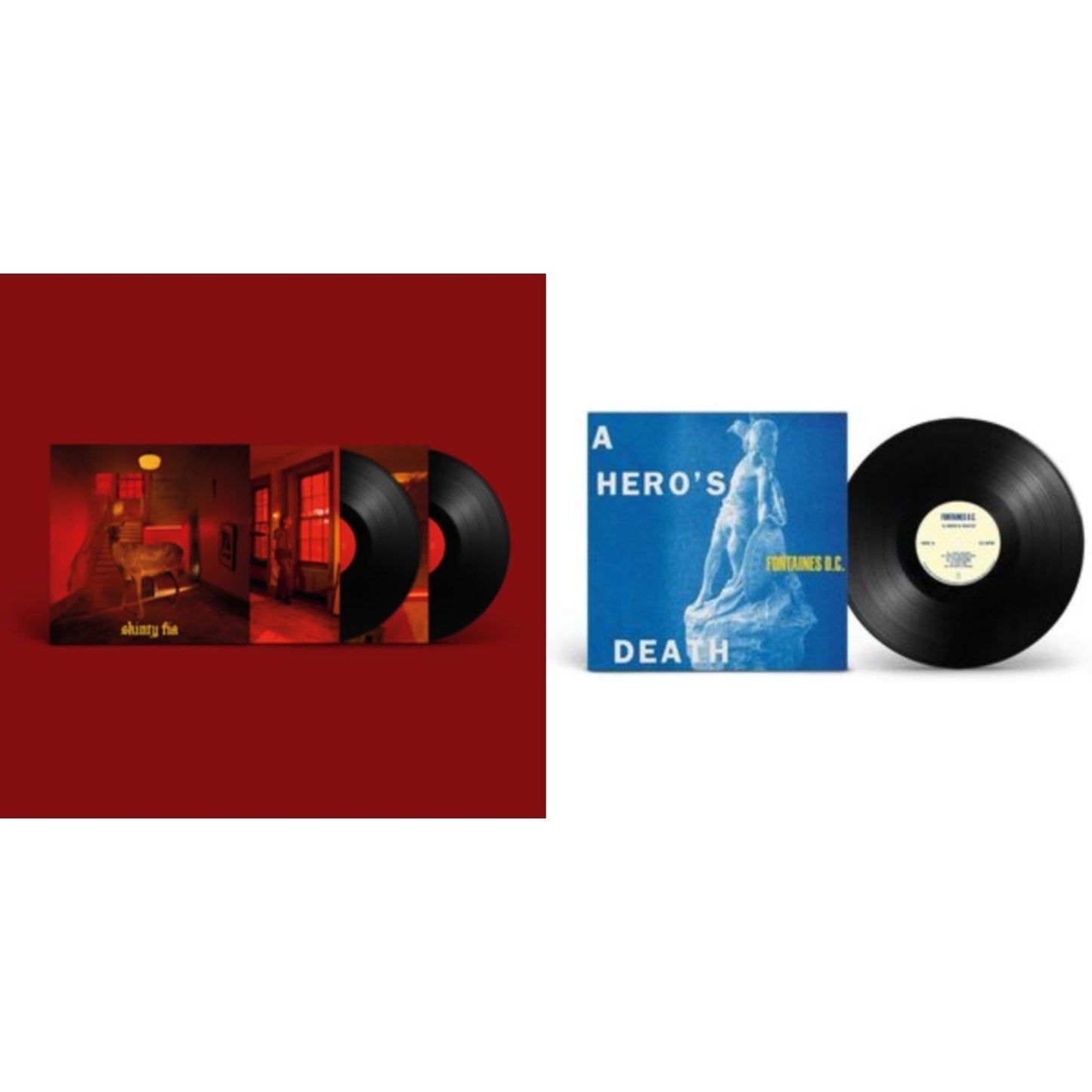 Fontaines D.C. - Skinty Fia (Limited Edition/Deluxe/2LP/45RPM) & Hero's Death (Printed Inner Sleeve)