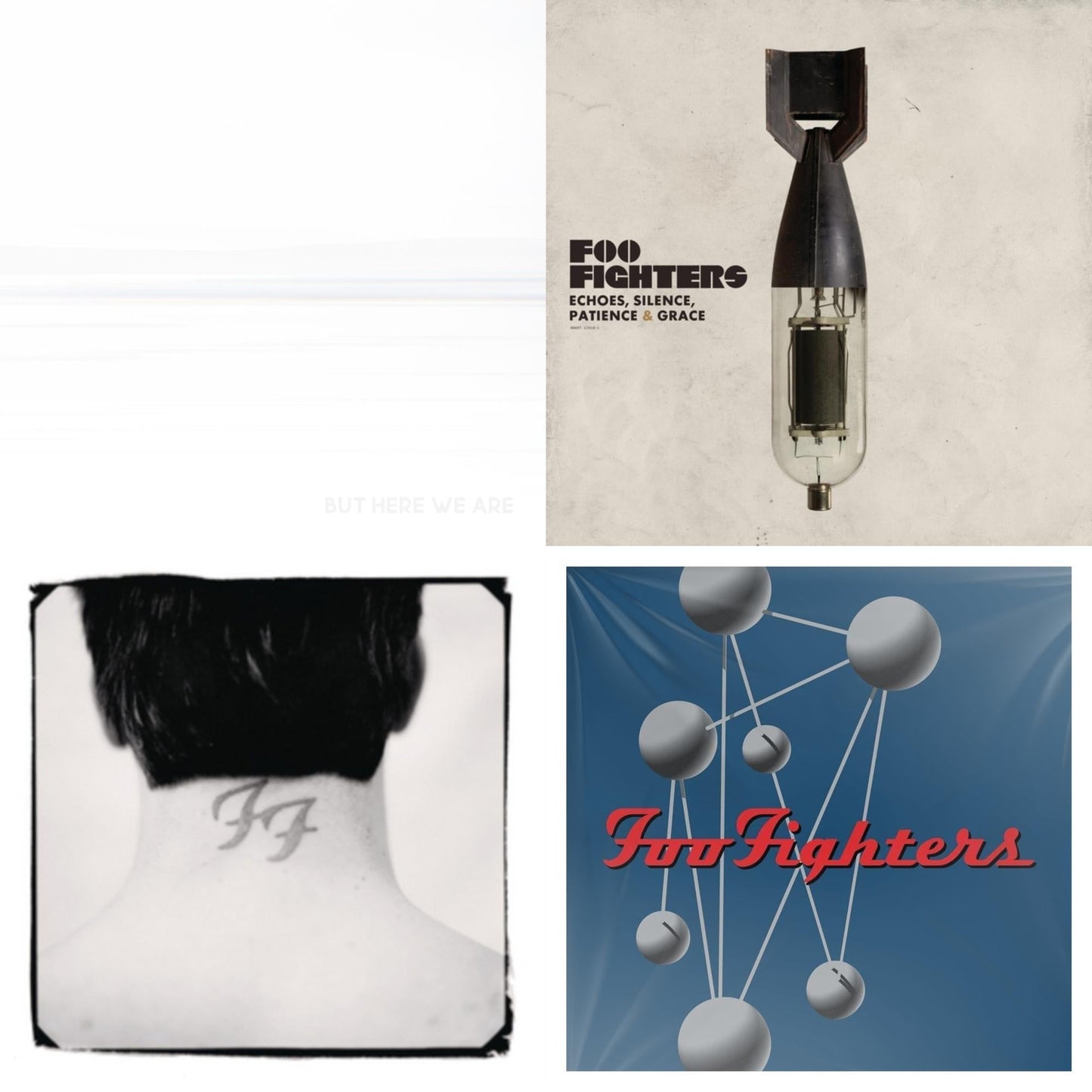 Foo Fighters - But Here We Are & Echoes Silence Patience & Grace & Colour & The Shape (2LP/Dl Card) & There Is Nothing Left To Lose (2LP/Dl Card)