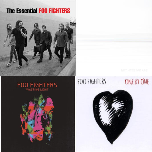Foo Fighters - Essential Foo Fighters & But Here We Are & Wasting Light (2LP/Dl Card/Gatefold) & One By One (2LP/Dl Card)