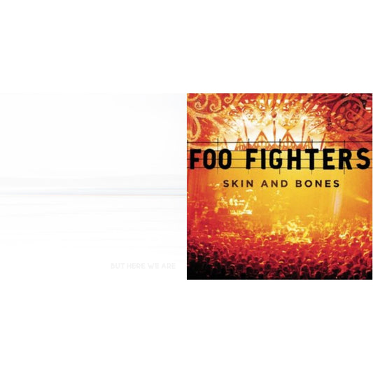 Foo Fighters - But Here We Are (White LP Vinyl) & Skin & Bones (2LP/Dl Card)
