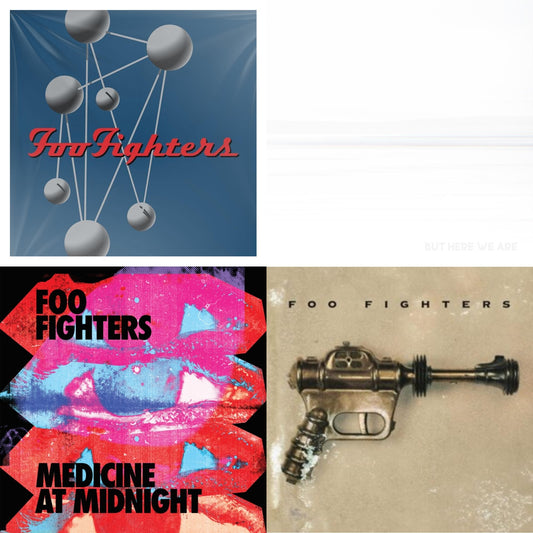 Foo Fighters - Medicine At Midnight (140G) & But Here We Are & Foo Fighters (Dl Card) & Colour & The Shape (2LP/Dl Card)