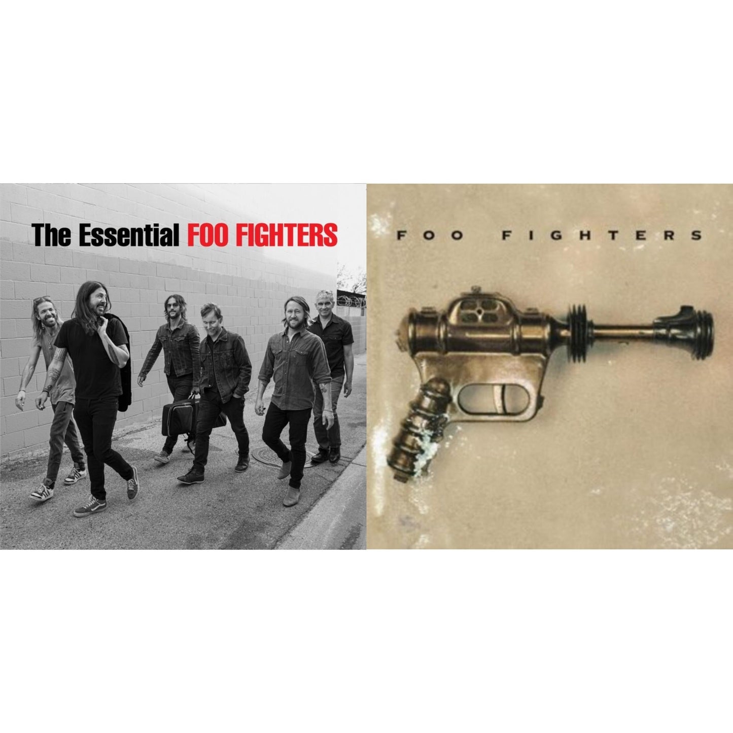 Foo Fighters - Essential Foo Fighters & Foo Fighters (Dl Card) - LP Vinyl Bundle