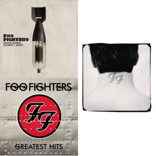 Foo Fighters - Echoes Silence Patience & Grace & Greatest Hits (2LP/Dl Card/Gatefold) & There Is Nothing Left To Lose (2LP/Dl Card)
