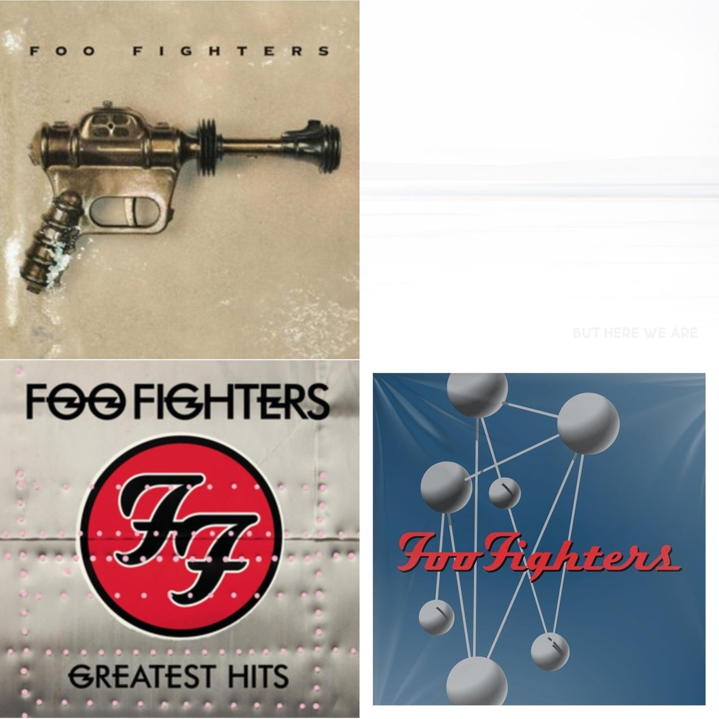 Foo Fighters - Foo Fighters (Dl Card) & But Here We Are & Greatest Hits (2LP/Dl Card/Gatefold) & Colour & The Shape (2LP/Dl Card)