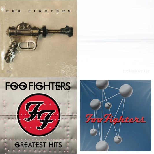 Foo Fighters - Foo Fighters (Dl Card) & But Here We Are & Greatest Hits (2LP/Dl Card/Gatefold) & Colour & The Shape (2LP/Dl Card)
