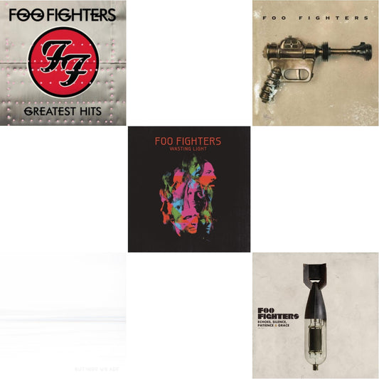 Foo Fighters - But Here We Are & Echoes Silence Patience & Grace & Greatest Hits (2LP/Dl Card/Gatefold) & Wasting Light (2LP/Dl Card/Gatefold) & Foo Fighters (Dl Card)