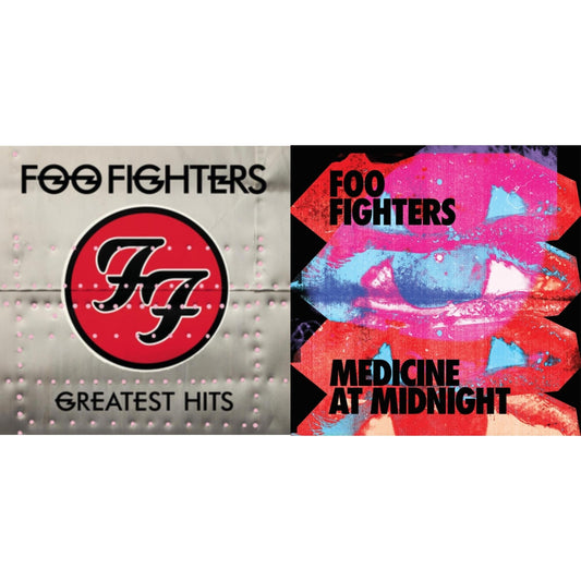 Foo Fighters - Medicine At Midnight (140G) & Greatest Hits (2LP/Dl Card/Gatefold)