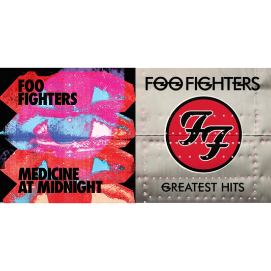 Foo Fighters - Medicine At Midnight (140G) & Greatest Hits (2LP/Dl Card/Gatefold)