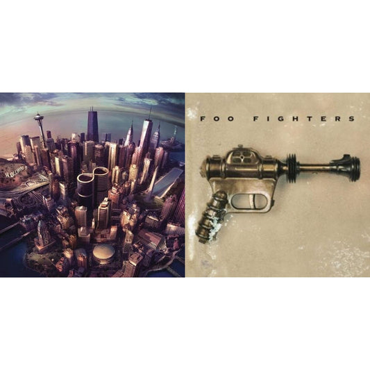 Foo Fighters - Foo Fighters (Dl Card) & Sonic Highways (180G/Dl Card/Gatefold) - LP Vinyl Bundle