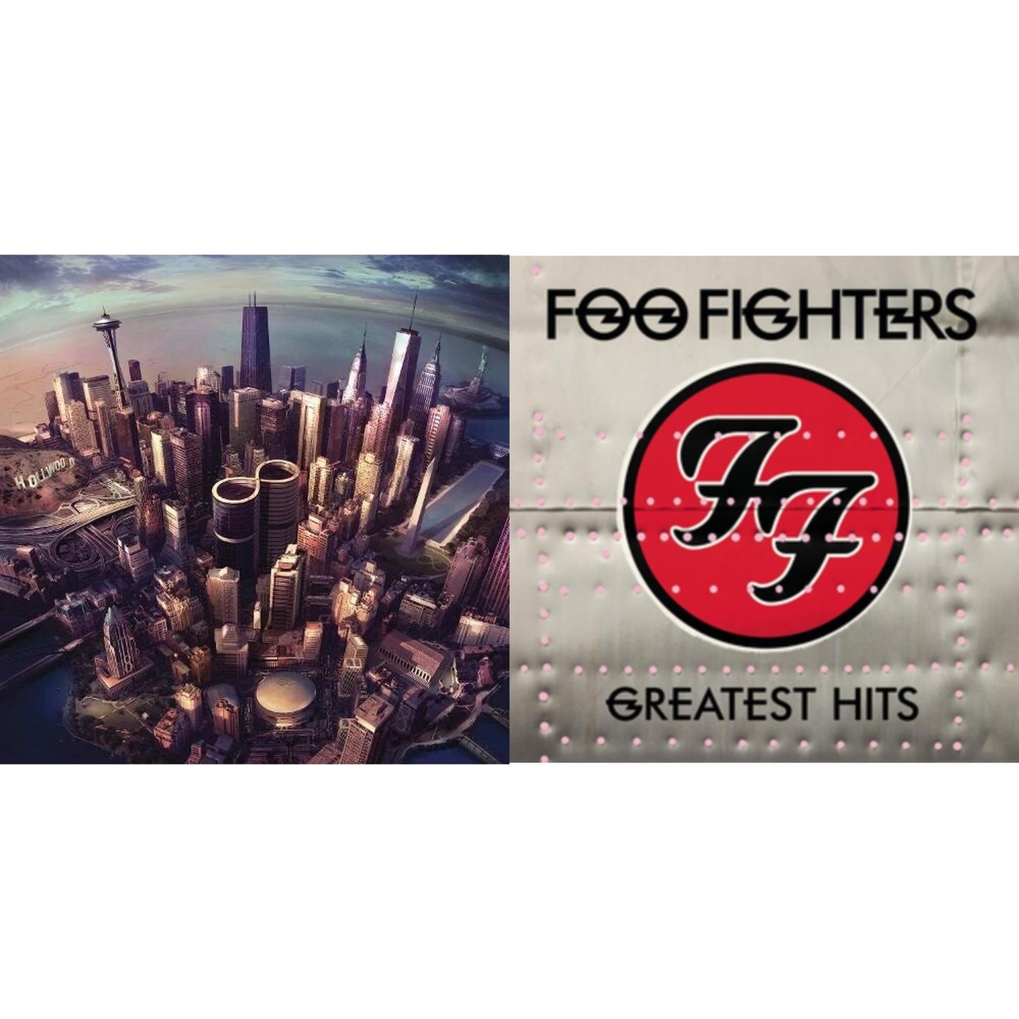 Foo Fighters - Greatest Hits (2LP/Dl Card/Gatefold) & Sonic Highways (180G/Dl Card/Gatefold)
