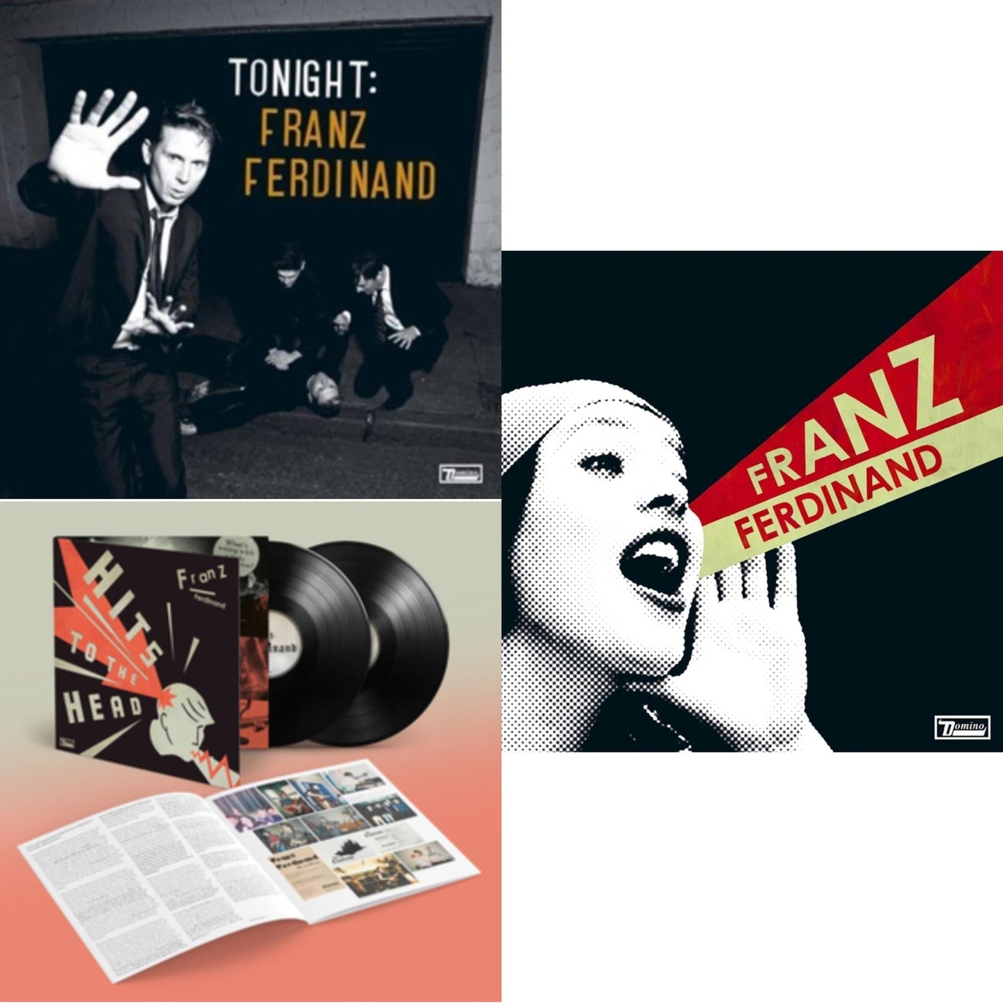 Franz Ferdinand - Tonight (2LP/Dl Card) & Hits To The Head (2LP/Dl Card) & You Could Have It So Much Better (Dl Card)