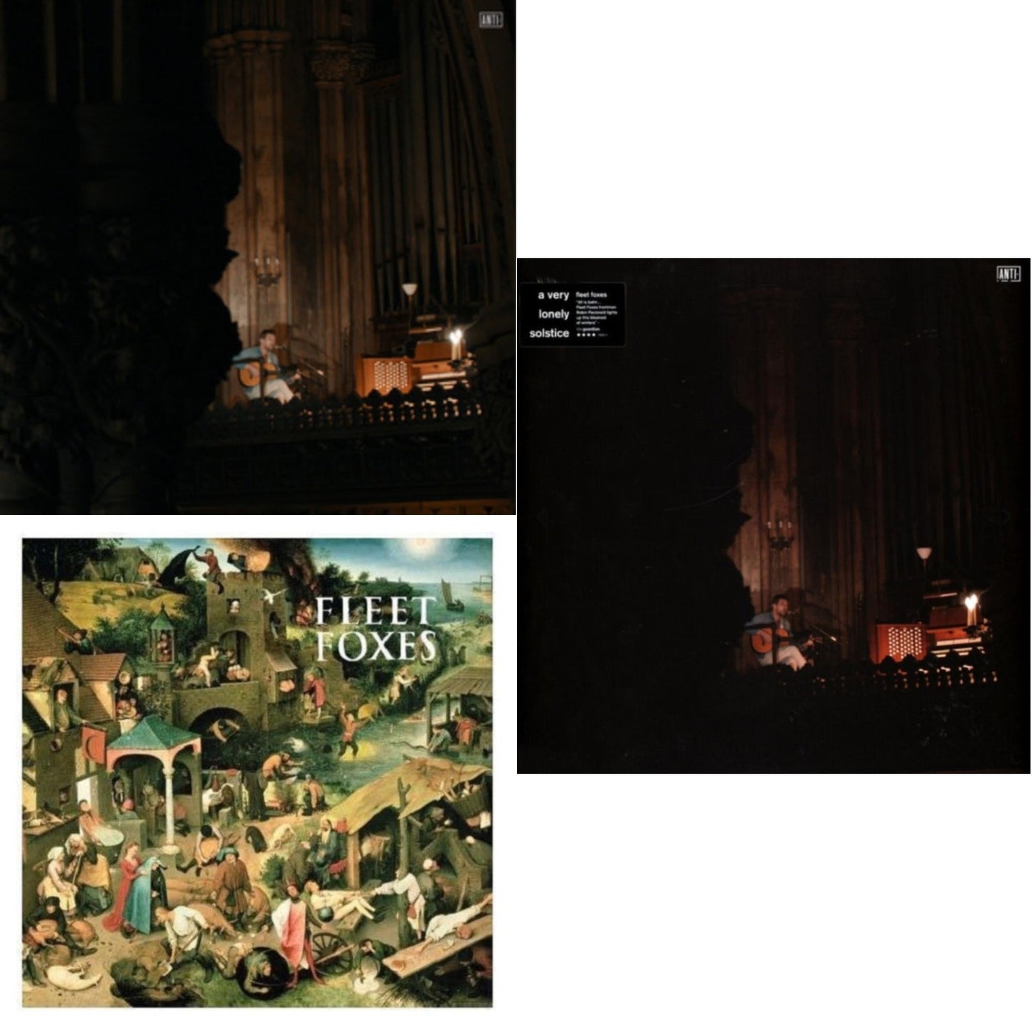 Fleet Foxes - Fleet Foxes & Very Lonely Solstice & Very Transpar - LP Vinyl Bundle