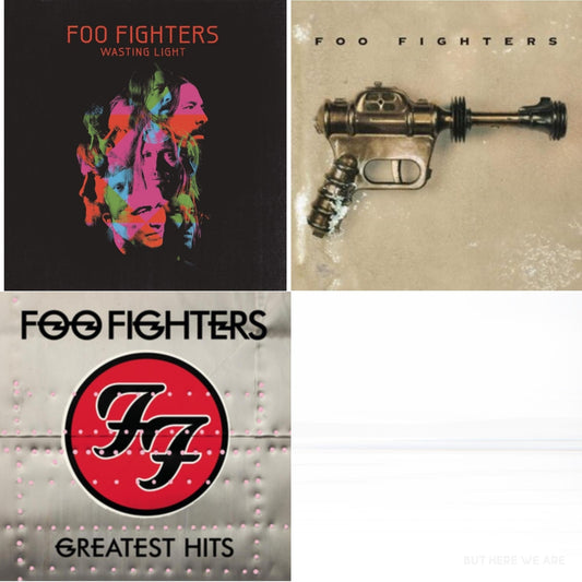 Foo Fighters - But Here We Are & Greatest Hits (2LP/Dl Card/Gatefold) & Wasting Light (2LP/Dl Card/Gatefold) & Foo Fighters (Dl Card)