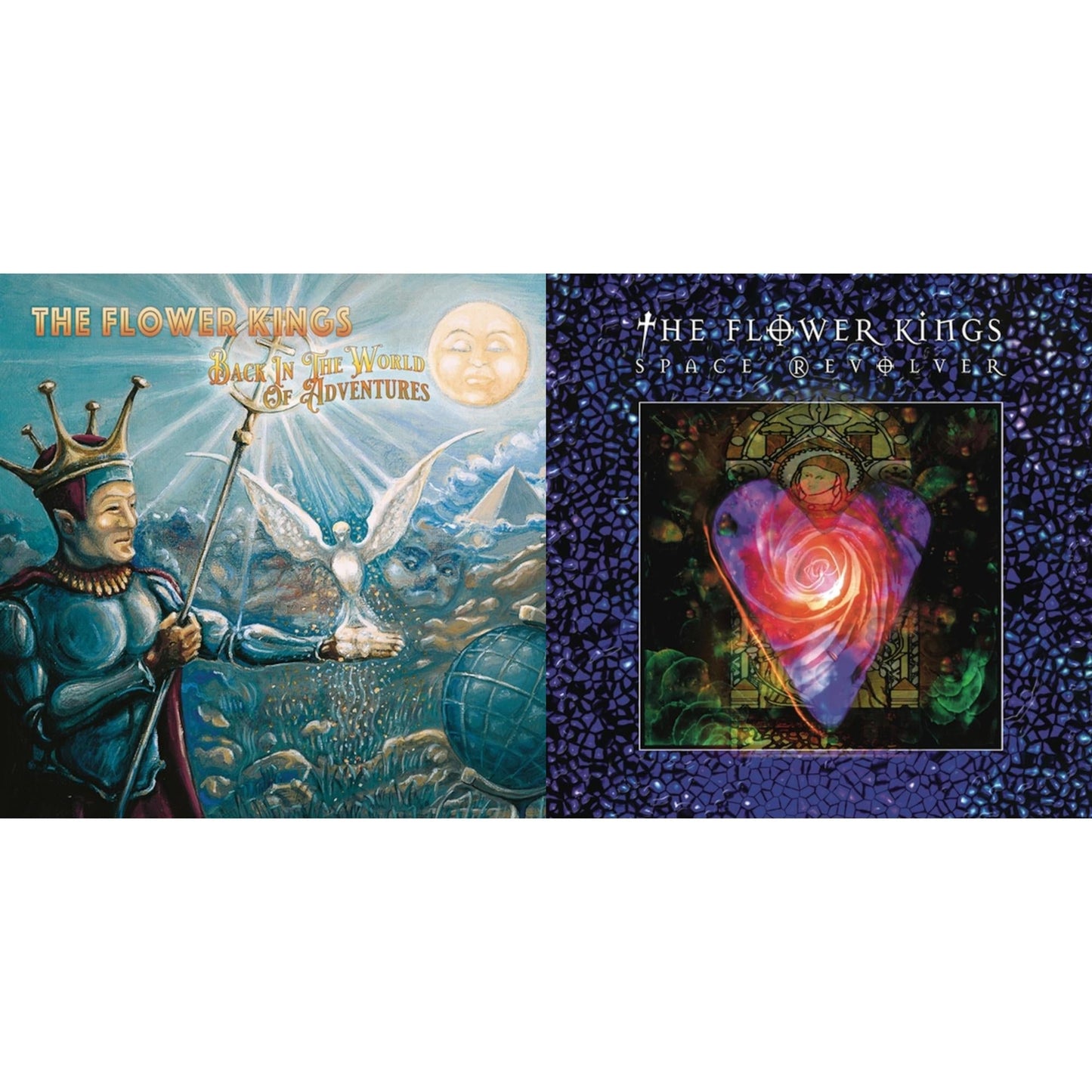 Flower Kings - Back In World Of Adventures (Re-Issue 2022) (2LP/CD) & Space Revolver (3LP)