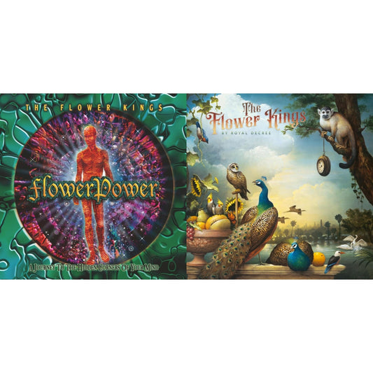Flower Kings - By Royal Decree (3LP/2CD) & Flower Power (2022 Remaster/3LP/2CD)