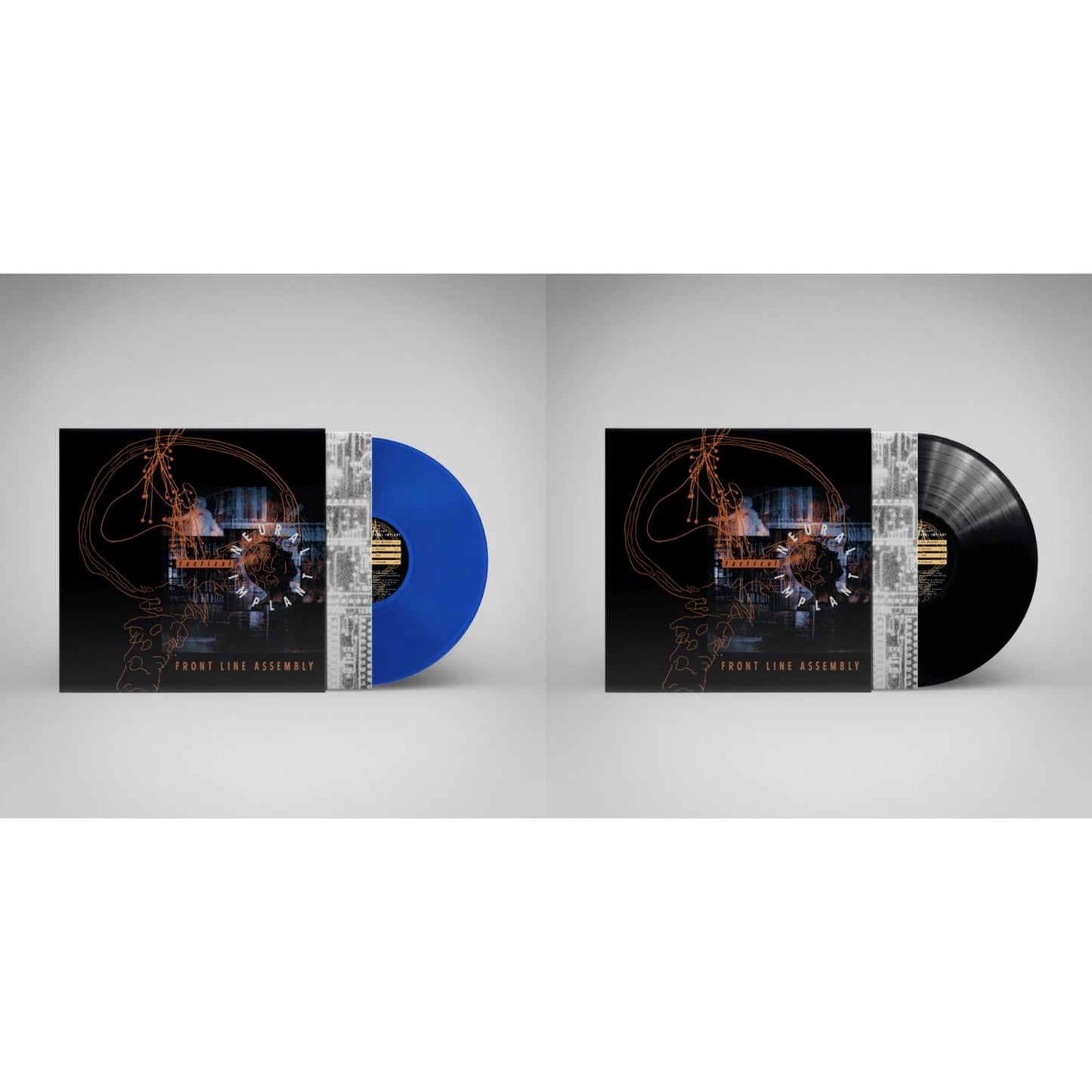 Front Line Assembly - Tactical Neural Implant (Electro Blue LP Vinyl) & Tactical Neural Implant (Remastered)